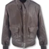 Restored Vintage Cooper Goatskin A-2 Leather Jacket - 42R