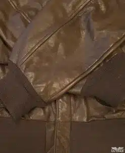 Restored Vintage Cooper Goatskin A-2 Leather Jacket - 42R