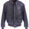 Restored Vintage Cooper A-2 Goatskin Leather Jacket - 50R