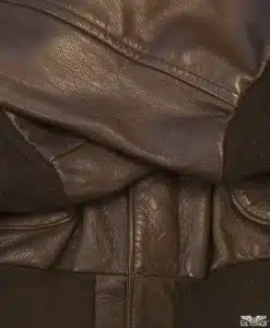 Restored Vintage Cooper A-2 Goatskin Leather Jacket - 46R