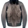 Restored Vintage Cooper G-1 Goatskin Leather Jacket - 44L