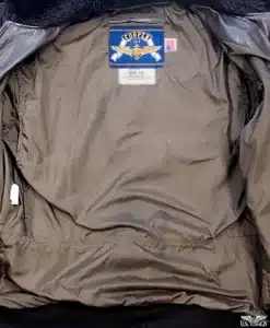 Restored Vintage Cooper G-1 Goatskin Leather Jacket - 44L