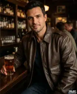 Alternative view of Cooper Original™ Goatskin A-2 Leather Jacket