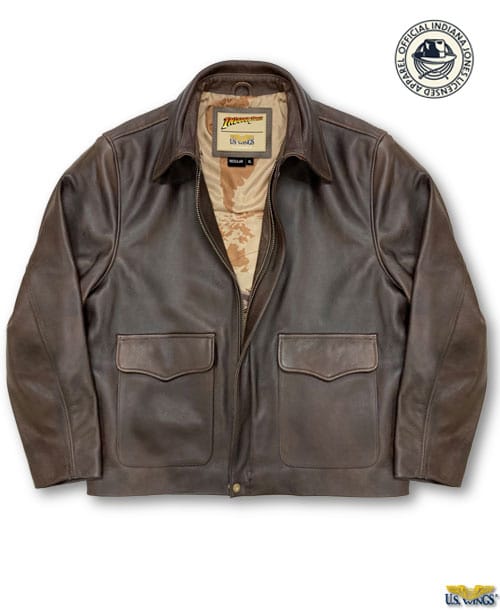 Indiana Jones Vintage Cowhide Leather Jacket