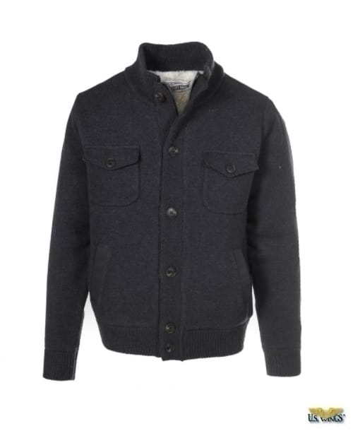 Schott military deals sweater