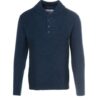 Schott® Men's Wool Blend Military Henley Sweater