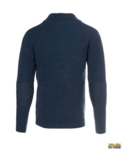 Schott® Men's Wool Blend Military Henley Sweater