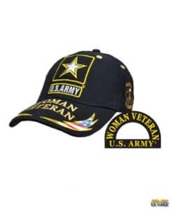 US Army Woman Veteran Cap