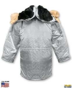 Corinth Silver N-3B Extreme Cold Weather Parka (Silver)