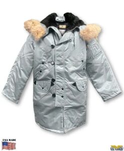 Corinth Silver N-3B Extreme Cold Weather Parka (Silver)