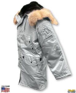 Corinth Silver N-3B Extreme Cold Weather Parka (Silver)