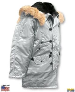 Corinth Silver N-3B Extreme Cold Weather Parka (Silver)