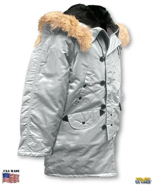 Corinth Silver N-3B Parka