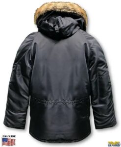 Valley Apparel N-3B Parka (Black)