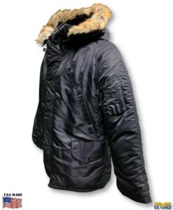 Valley Apparel N-3B Parka (Black)