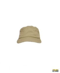 Khaki 5-Panel Baseball Style Cap