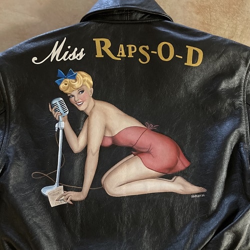 Custom painted bomber jackets hotsell