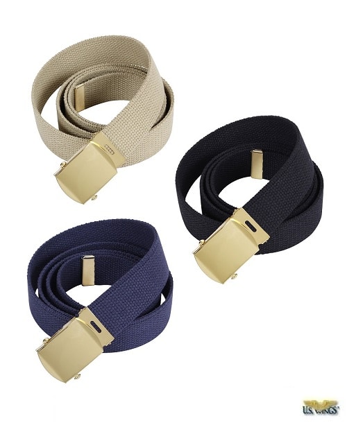 Military Cotton Web Belts