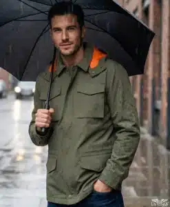 Alternative view of Schott® Waterproof Light Weight "M-51" Type Jacket