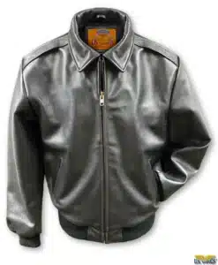 Cooper Original™ Fonzie-style Black Goatskin Jacket
