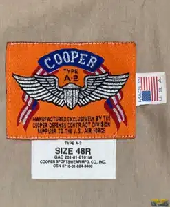 Cooper A-2 Goatskin Leather Jacket - 48R (REFURBISHED)