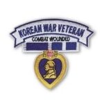 Korean War Veteran Combat Wounded +$27.00