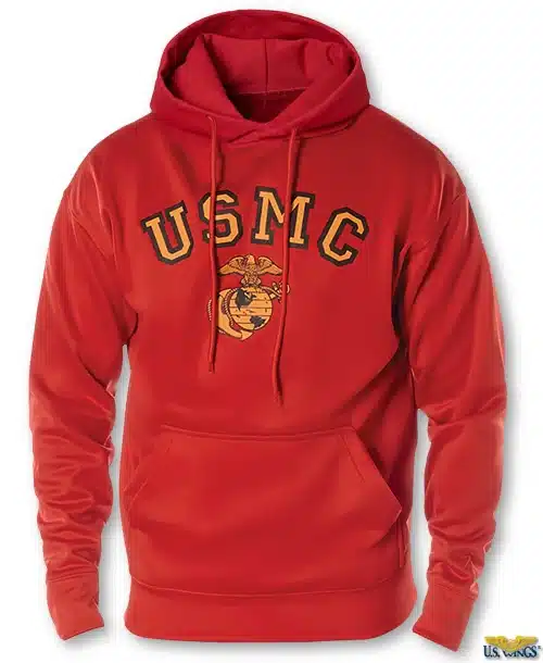 USMC EGA Hoodie (Red)