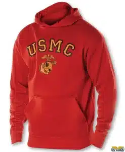 USMC EGA Hoodie (Red)