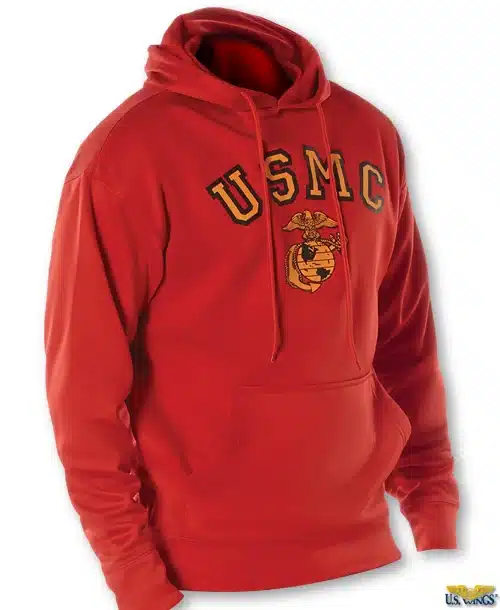 USMC EGA Hoodie (Red)