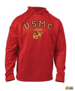 USMC EGA Hoodie (Red)