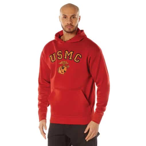USMC EGA Hoodie (Red)