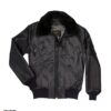 The Cockpit® USA B-15 Leather Jacket (Black)