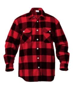 Heavyweight Plaid Flannel Shirt