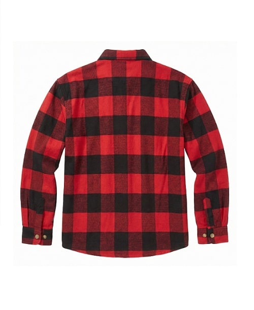 Heavyweight Plaid Flannel Shirt
