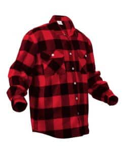 Heavyweight Plaid Flannel Shirt