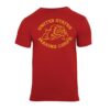 USMC Bulldog T-Shirt (Red)