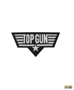 Top Gun Shield Embroidered Patch