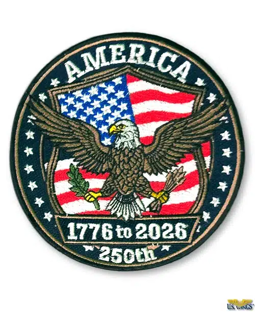 250th Anniversary Embroidered Patch