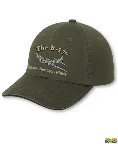 The B-17 Plane Cap (OD Green)