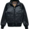 Schott® Women's Cowhide A-1 Bomber Jacket