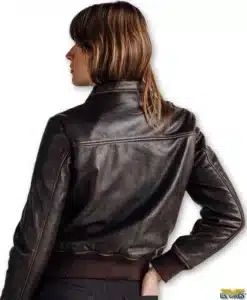 Schott® Women's Dakota Lambskin A-2 Flight Jacket