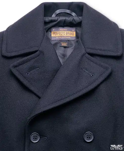 Schott® Naval Officer's Long Overcoat - Image 3