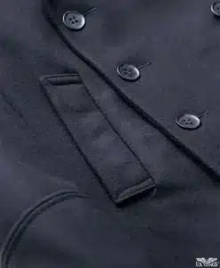 Schott® Naval Officer's Long Overcoat - Image 5
