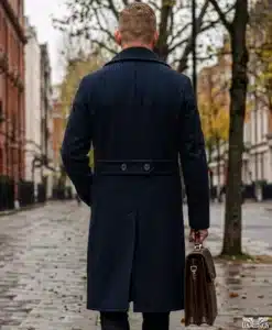 Schott® Naval Officer's Long Overcoat - Image 7